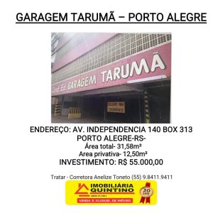 BOX DE GARAGEM