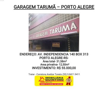 BOX DE GARAGEM